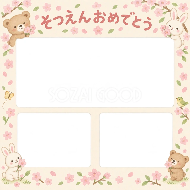 みんなの思い出の卒園・卒業イラスト