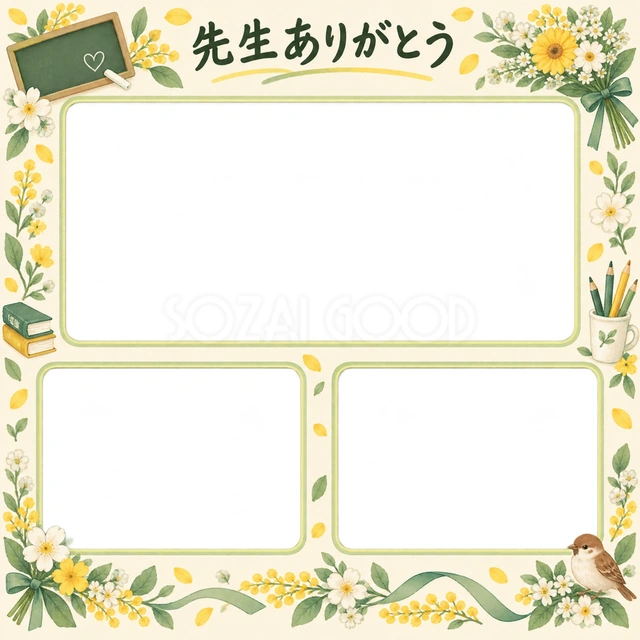 みんなの思い出の卒園・卒業イラスト
