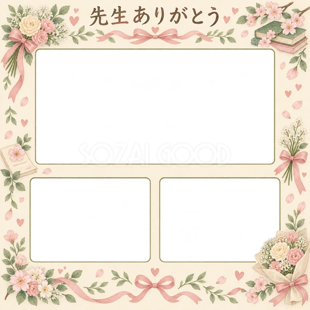 みんなの思い出の卒園・卒業イラスト