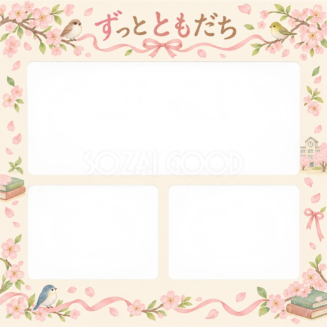 みんなの思い出の卒園・卒業イラスト
