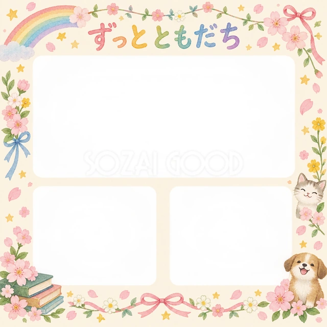 みんなの思い出の卒園・卒業イラスト