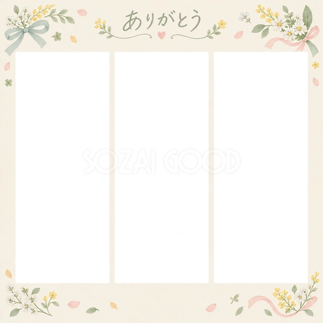 先生への思い出を飾れる無料イラスト素材です