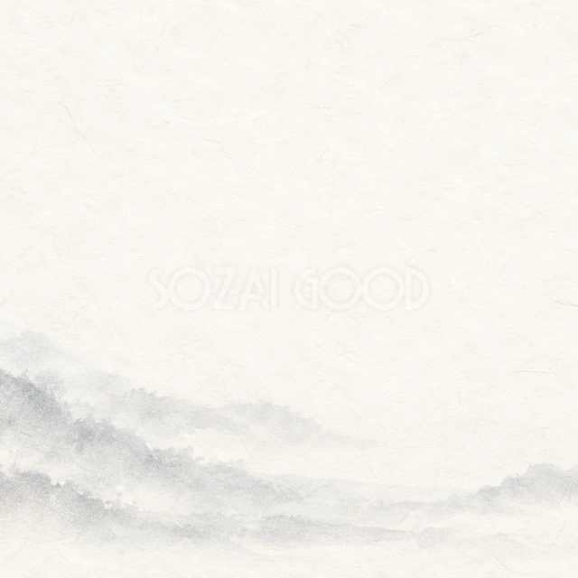 銀の霞・下辺の背景