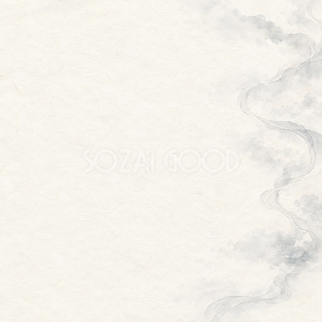 銀の霞・右辺の背景
