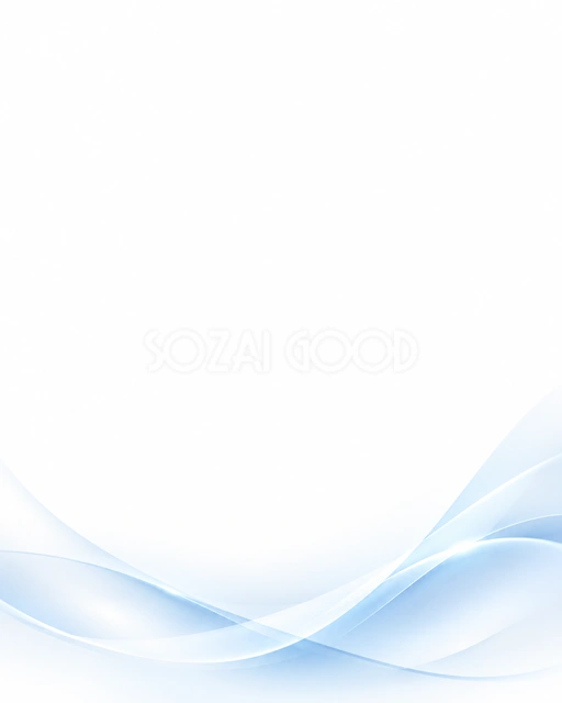 青い曲線と光・縦長の背景