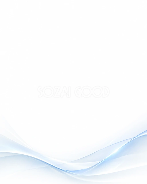 青い曲線と光・縦長の背景