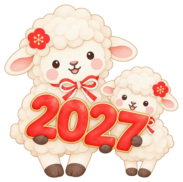 2027を支える羊親子