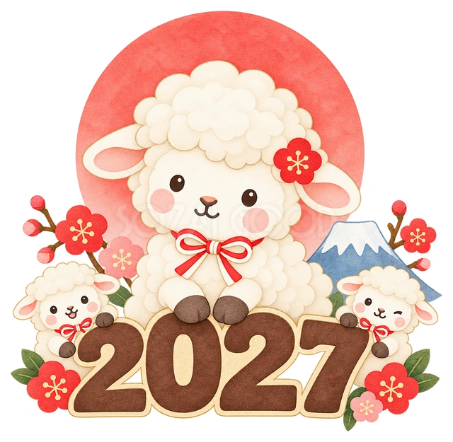 2027と初日の出