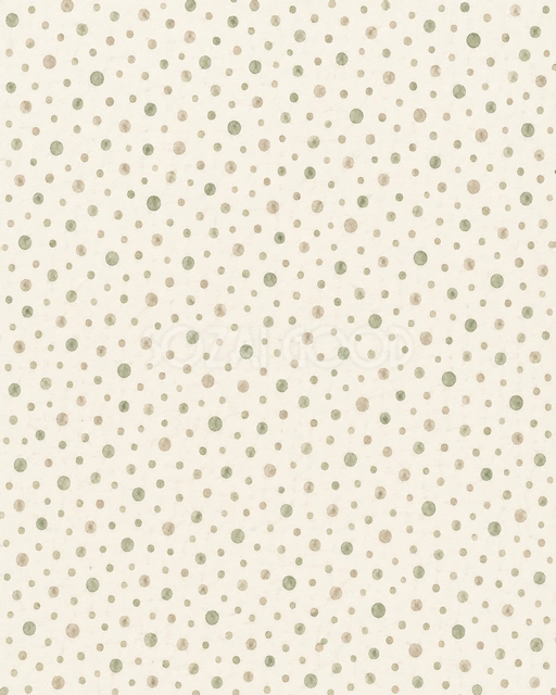 手描きの不揃いドット・縦長の背景です