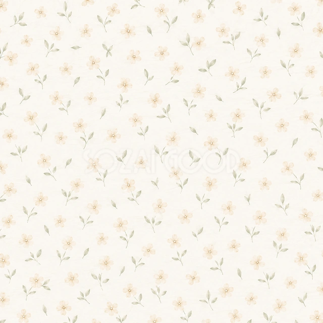 小花柄・正方形の背景です