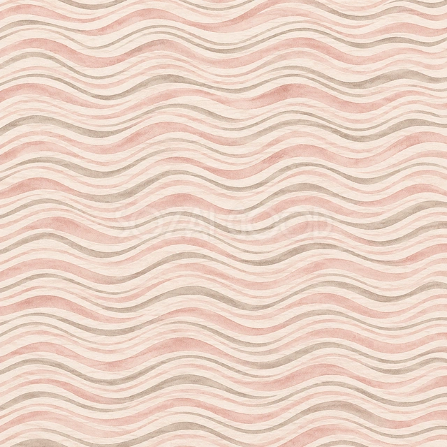 手描きの波線模様・正方形の背景です