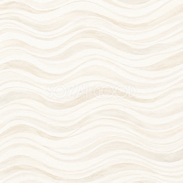 手描きの波線模様・正方形の背景です