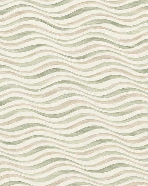 手描きの波線模様・縦長の背景です