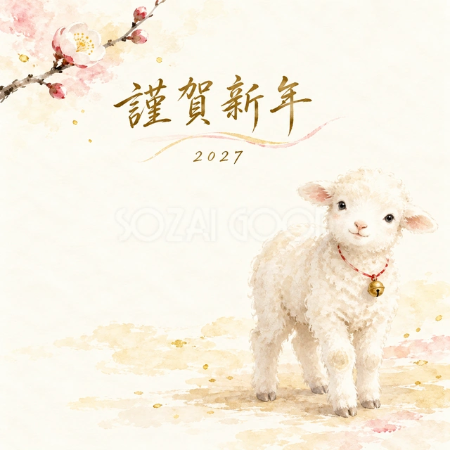 小さな赤い鈴（文字あり）