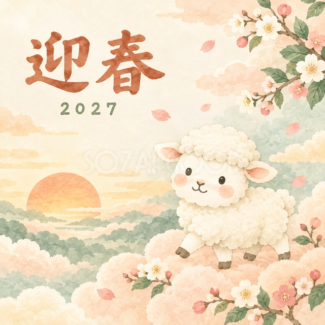 雲の上のおさんぽ（文字あり）