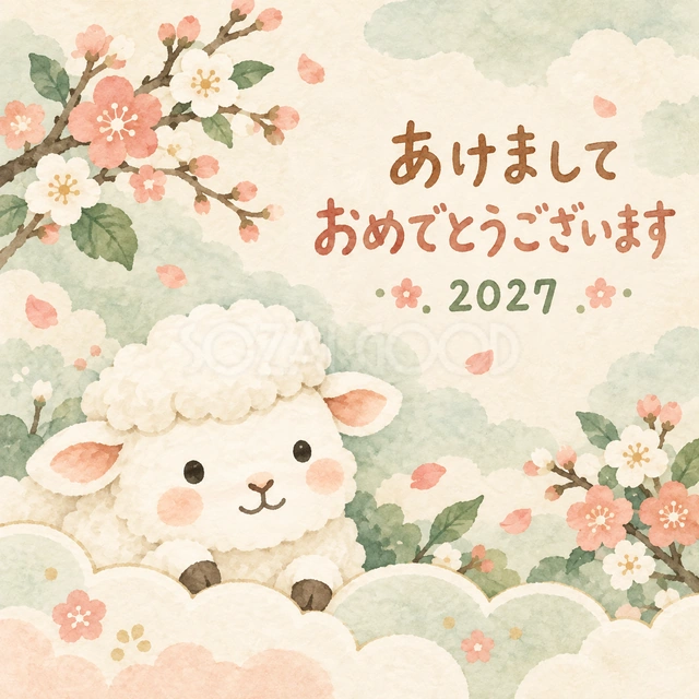 ひょっこりお耳（文字あり）