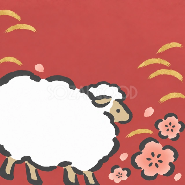 ひだまりの丸い背中（文字なし）