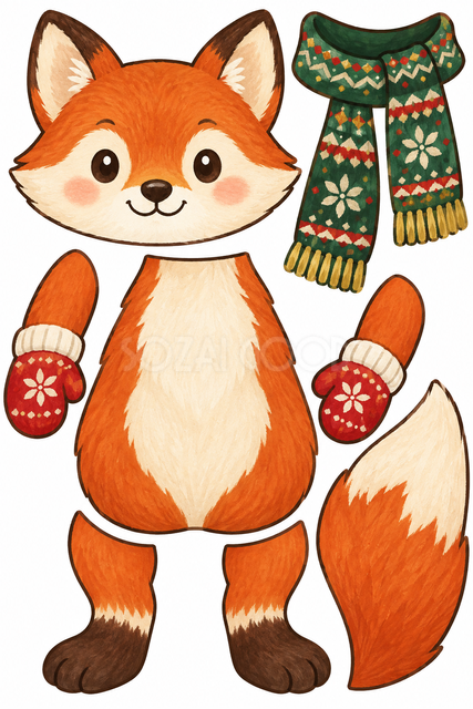 冬のきつね