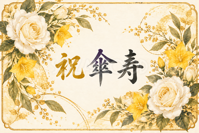 祝 傘寿