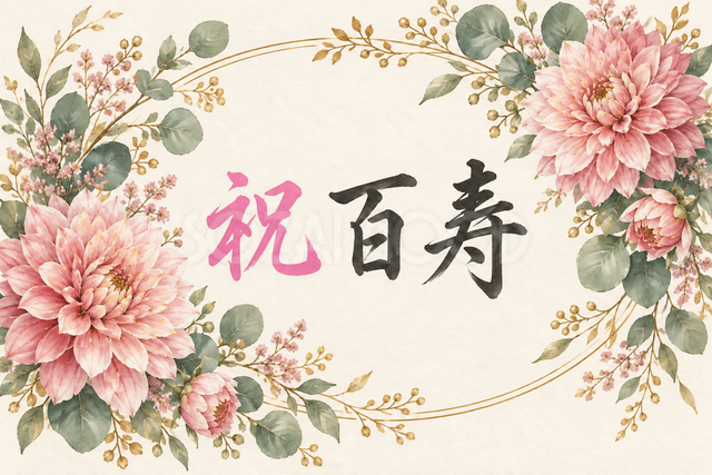 祝 百寿