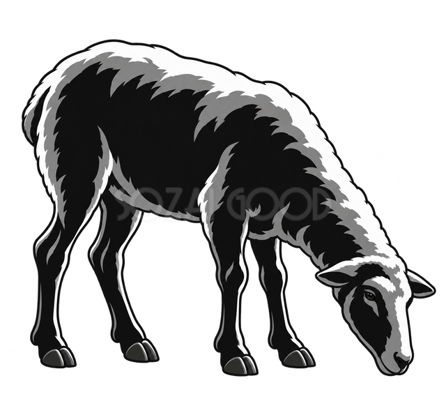 左へ首を深く下げる