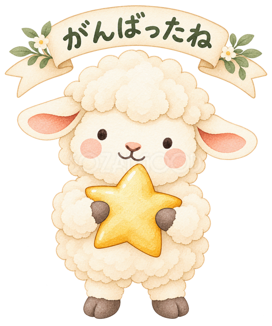 がんばったねの羊