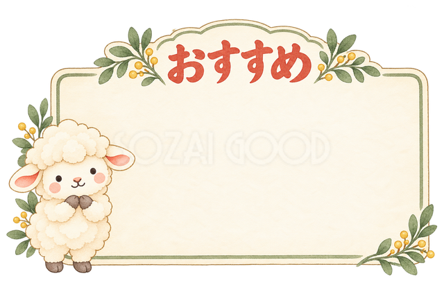 おすすめの販売カードと羊