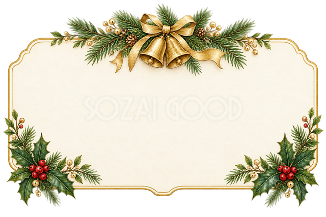 ベルとモミのクリスマス案内枠