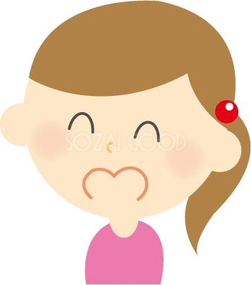 泣き叫ぶ女性のイラスト
