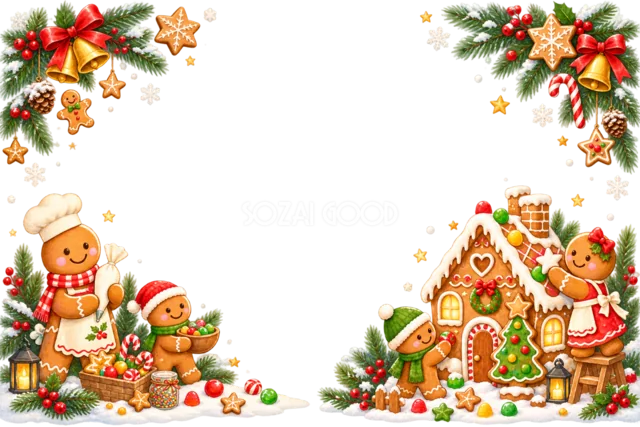 クリスマススイーツビュッフェのメッセージカード