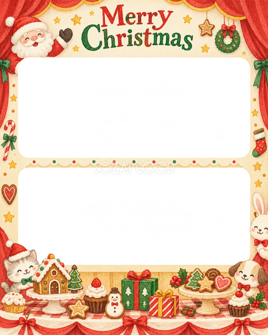 お菓子の舞台のクリスマス枠 お菓子の舞台のクリスマス枠