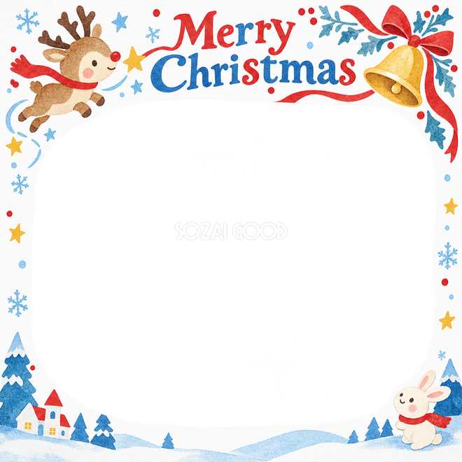 トナカイとベルのクリスマス枠