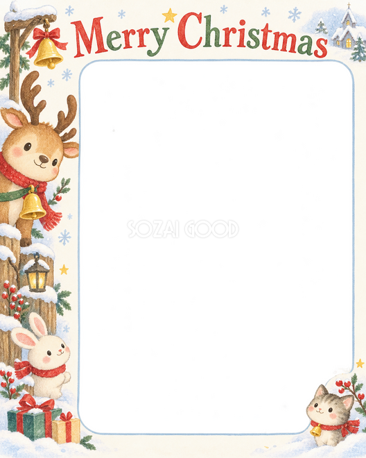 トナカイとベルのクリスマス枠