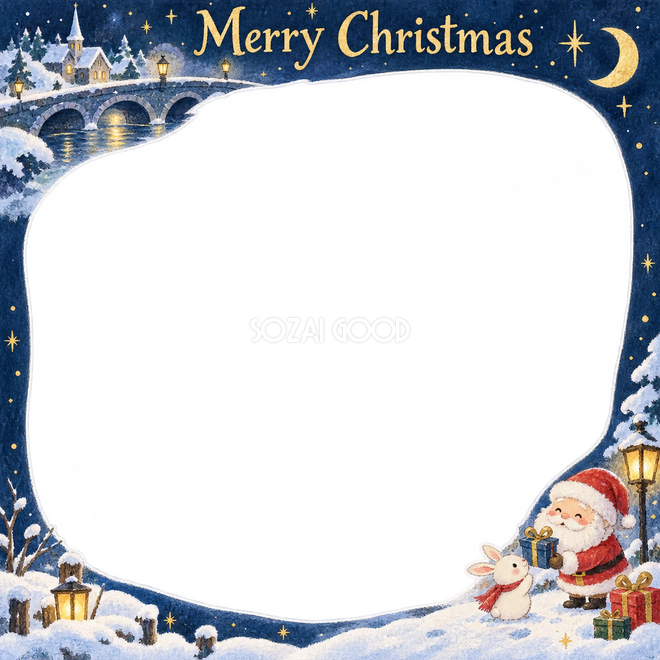 雪の橋のクリスマス枠