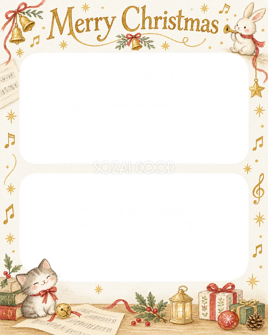 音楽とベルのクリスマス枠
