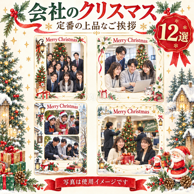 定番の上品なご挨拶のクリスマス写真フレーム12選 定番の上品なご挨拶のクリスマス写真フレーム12選