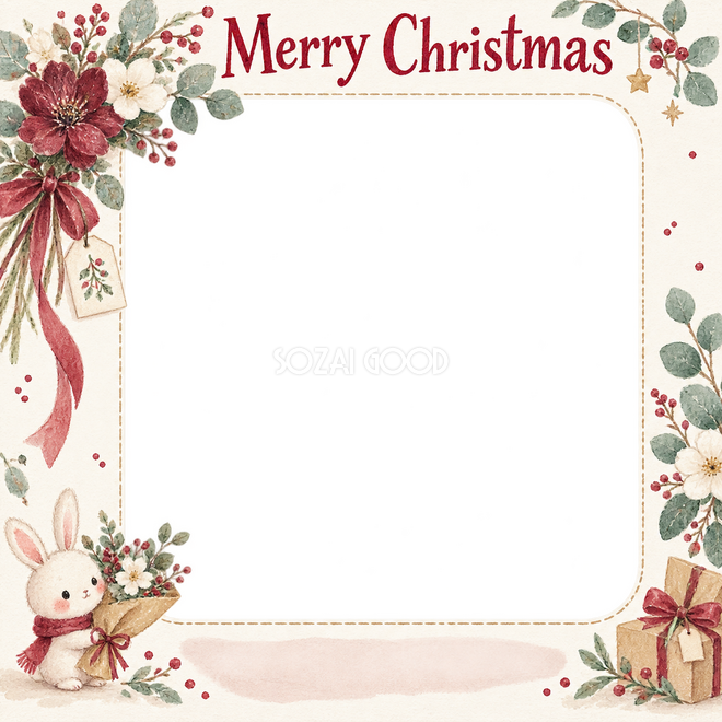 冬の花束のクリスマス枠