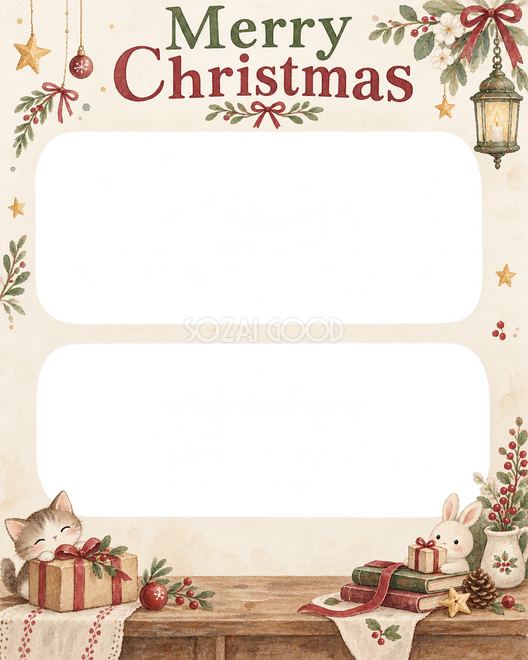 小さな贈り物のクリスマス枠 小さな贈り物のクリスマス枠