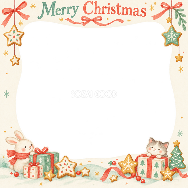 クッキーの星のクリスマス枠