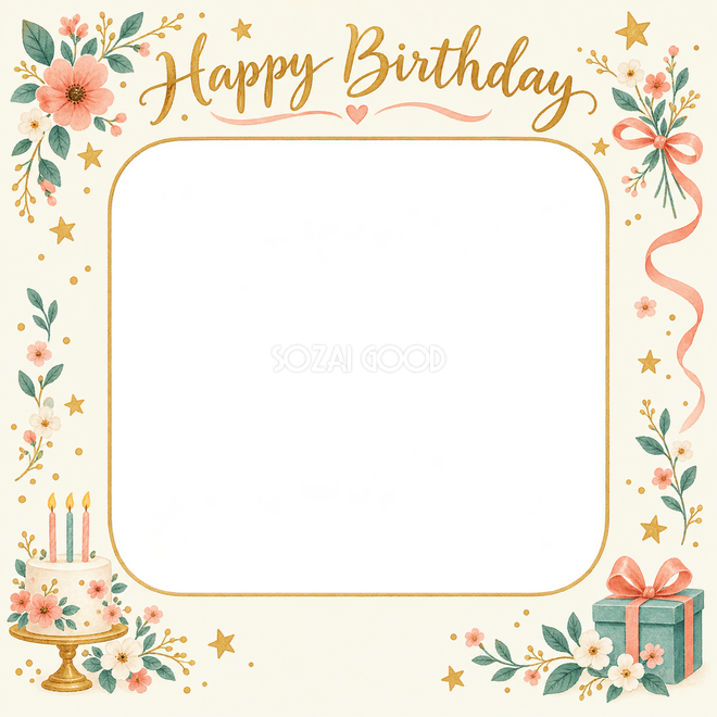 小花と星の誕生日枠