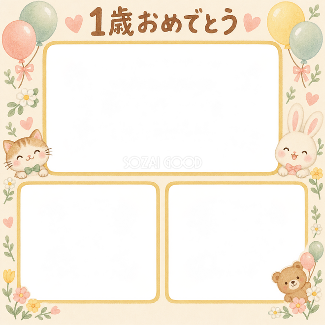 家族の思い出の写真枠 家族の思い出の写真枠
