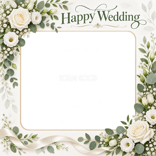 結婚写真枠