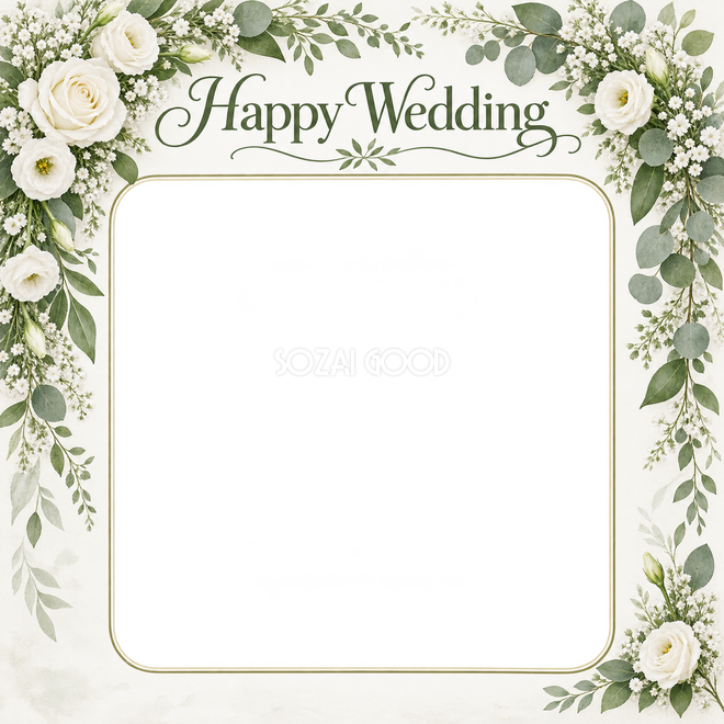 結婚写真枠