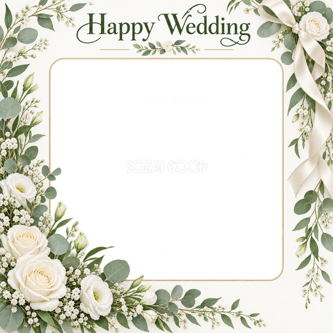 結婚写真枠
