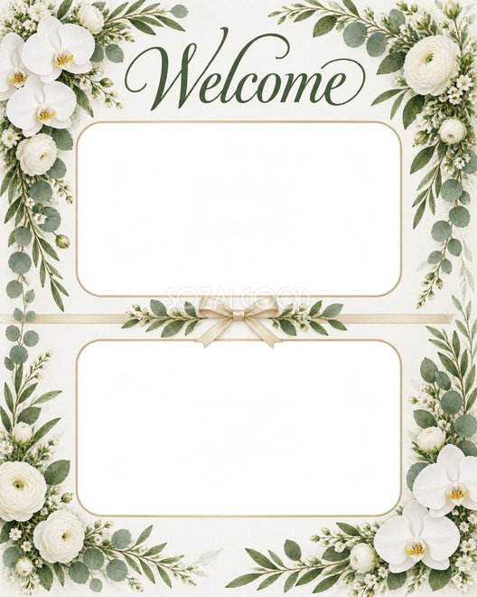 結婚写真枠2枚用