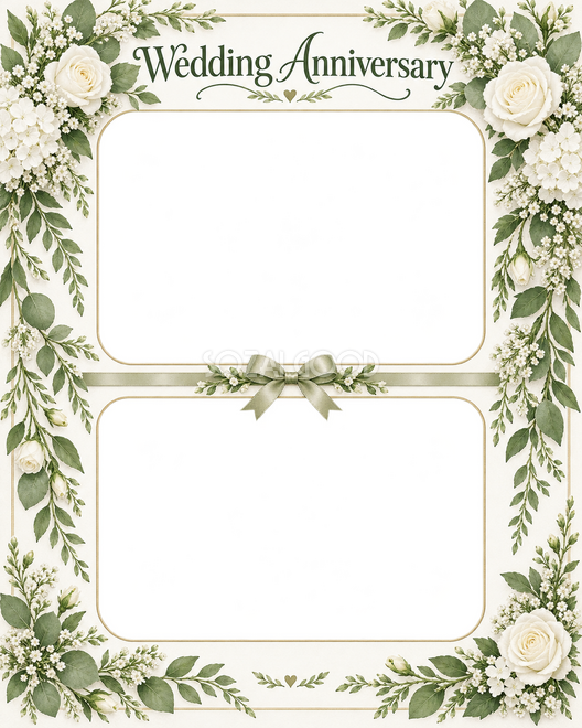 結婚写真枠2枚用 結婚写真枠2枚用