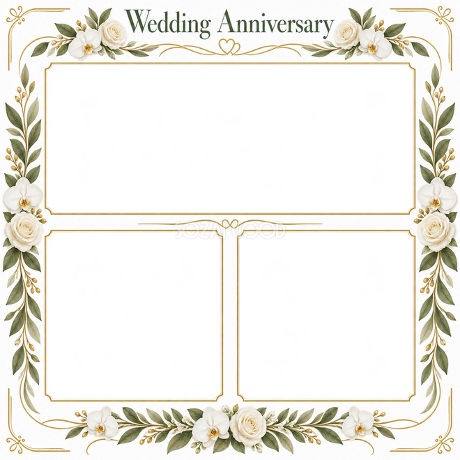 結婚写真枠3枚用