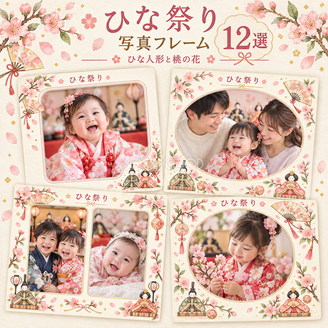 ひな祭り写真枠12選