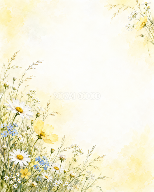 野の花と草花・やさしい彩り