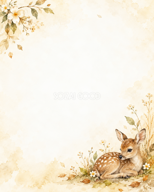 森の小さな動物の絵本・小さな彩り